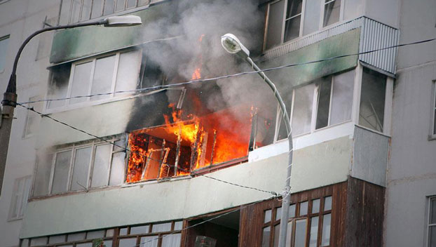 Пожар в Донецке: погибло двое детей