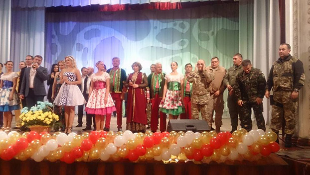 В Мирнограде выступил ансамбль Национальной гвардии