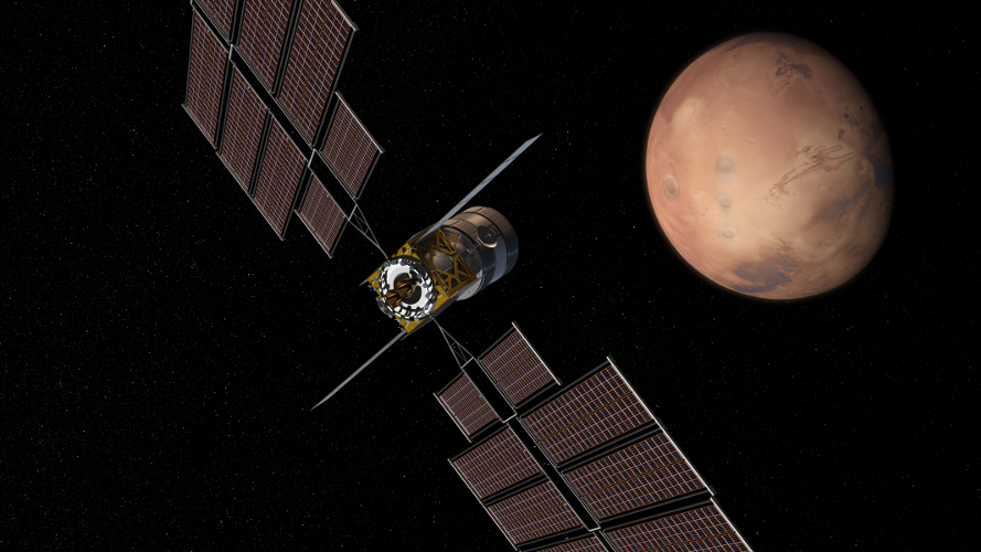 	Boeing спроектировал станцию для исследований Марса и Луны