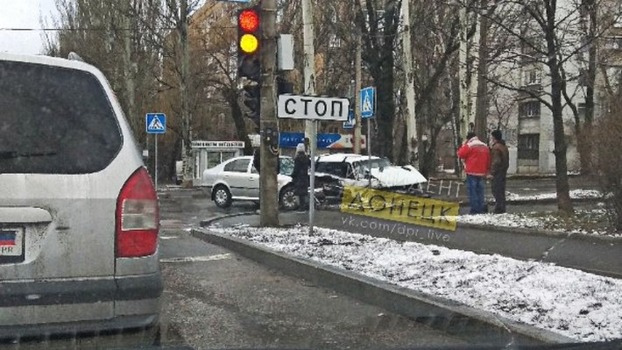 В Донецке за минувшие сутки произошло два ДТП: есть погибшие