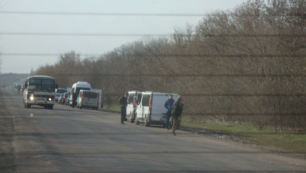 На КПВВ «Зайцево» в среду 6 апреля стабильная очередь