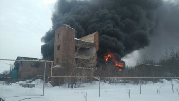 Большой пожар Славянска: 6 миллионов убытков 