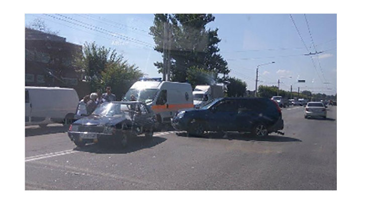 Аварийная пятница: В Краматорске произошло два ДТП 