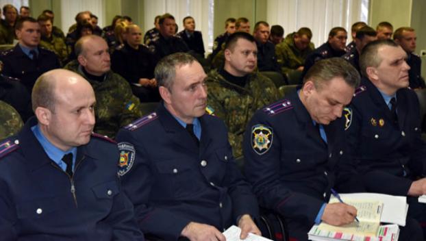 Славянский отдел полиции поблагодарили за охрану во время визита Президента