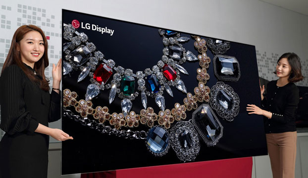 LG представил огромную 88-дюймовую OLED-панель с рекордным 8K-разрешением 