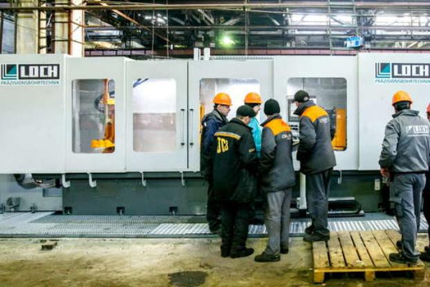 На «Корум Дружковском машзаводе» запустили в эксплуатацию станок, стоимостью более 500 тысяч евро