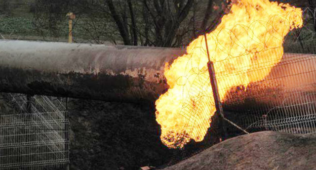 Взрыв прогремел на газопроводе в Славянском районе 