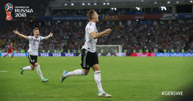 Германия вырвала победу у Швеции благодаря голу на 95 минуте
