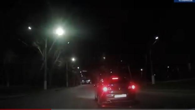 Нетрезвый водитель в Краматорске устроил гонки с полицией. Видео