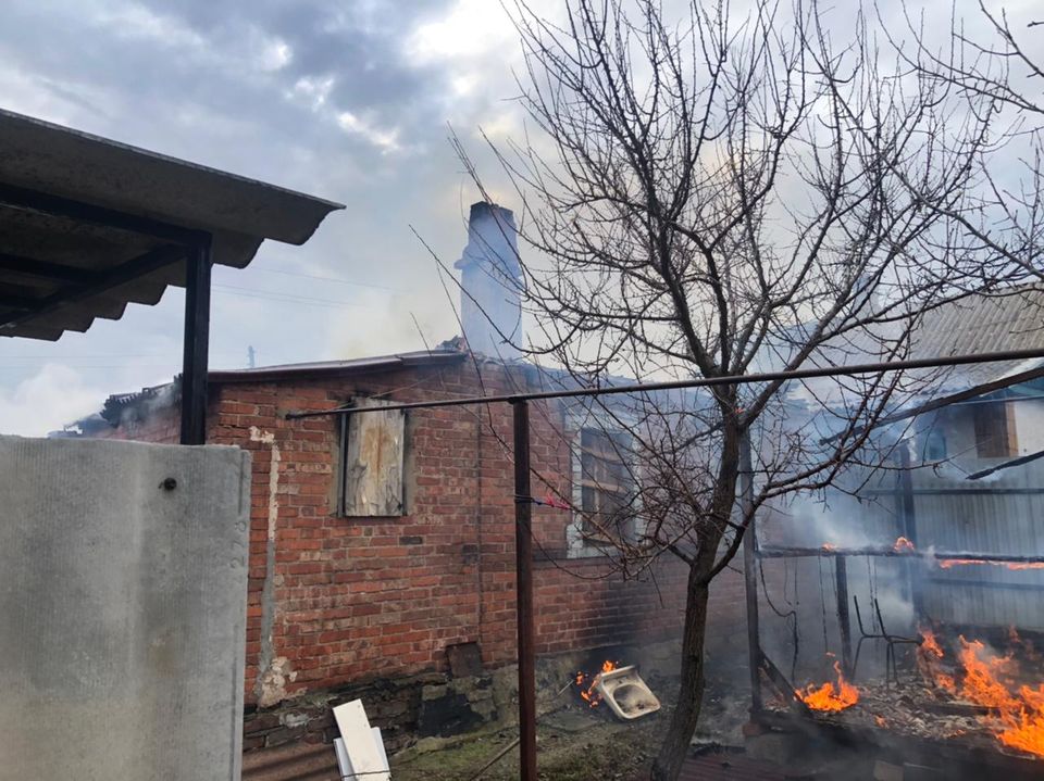 У Костянтинівці рятувальники двічі виїжджали на гасіння пожеж