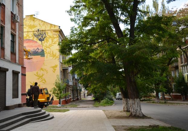Стрит-арт из шести муралов закончили в Краматорске