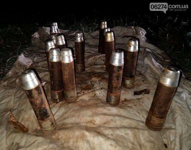В Бахмутском районе нашли большой схрон боеприпасов 