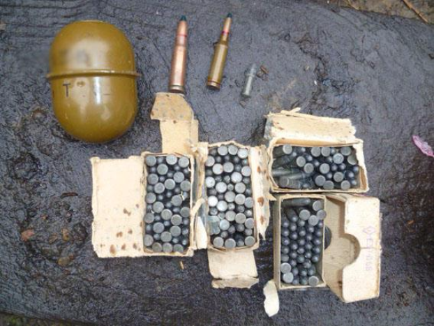 За сутки полицейские Донецкой области изъяли из незаконного оборота более 1700 единиц боеприпасов
