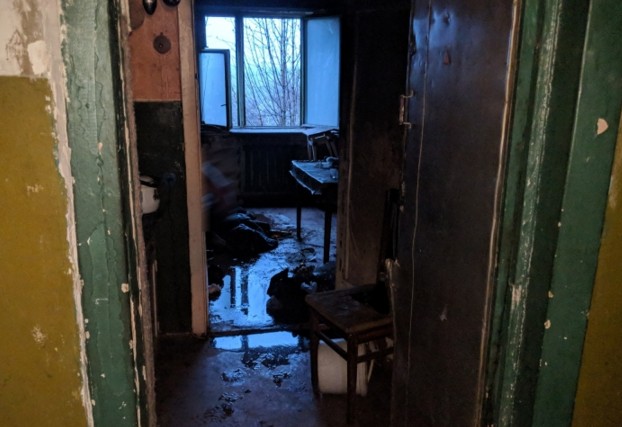 В Краматорске во время ликвидации пожара было найдено тело мужчины