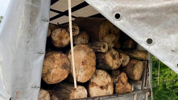 Газель, заполненную дровами, нашли полицейские между Краматорском и Славянском