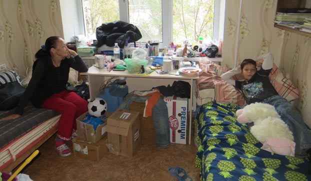 О непростой доле и скитаниях переселенцев из зоны АТО в Одесской области