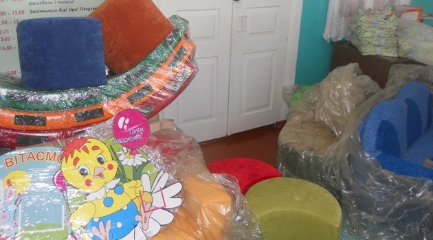 В Добропольском районе в детский сад приобрели новую мебель и игровое оборудование