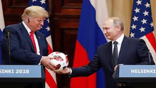 В подаренном Путиным Трампу мяче нашли передатчик