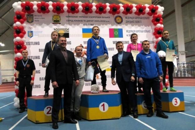 Борцы Донетчины завоевали 10 наград на чемпионате Украины в Бахмуте