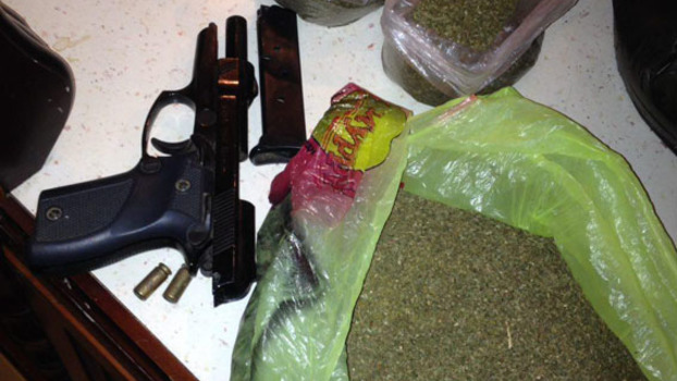 В Дружковке полиция в поисках «травки» нашла оружие