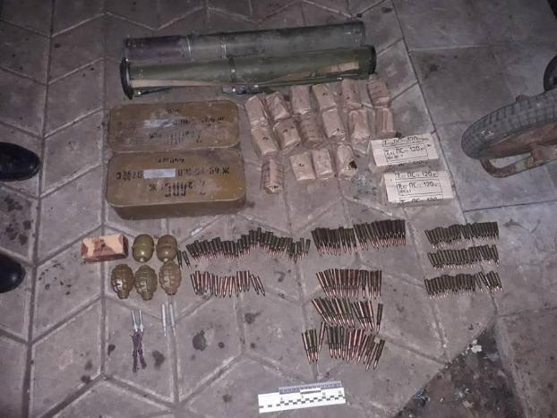 В Краматорске сотрудники СБУ нашли тайник с оружием и боеприпасами