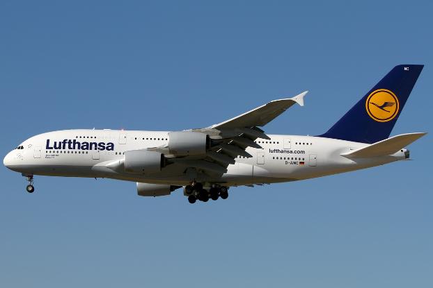 10 апреля авиакомпания Lufthansa отменяет 800 рейсов