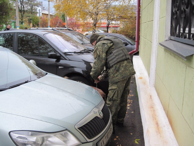 В Краматорске заминированный джип около здания суда обнаружить не удалось