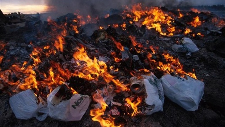За сжигание строительного мусора в Краматорске может оштрафовать экологическая инспекция
