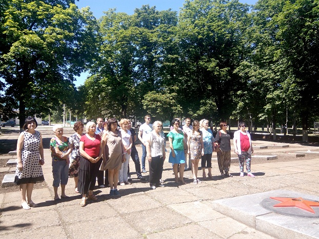 В Константиновке почтили память погибших героев Второй мировой