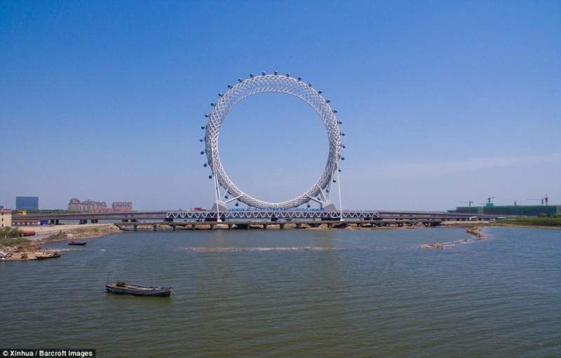Необычное колесо обозрения скоро появится в Китае 