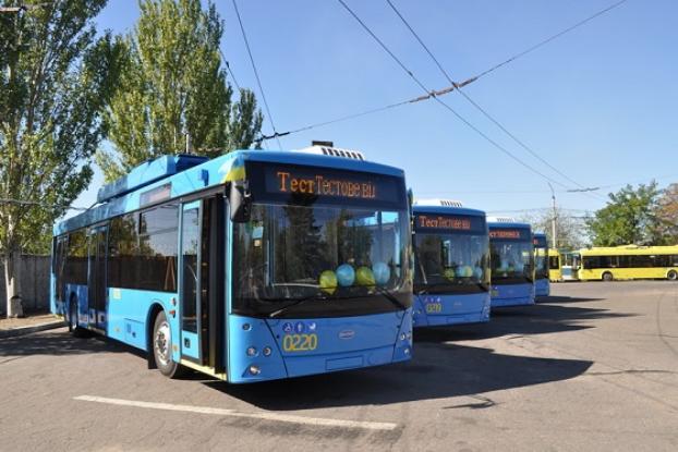 График движения нового троллейбусного маршрута в Краматорске