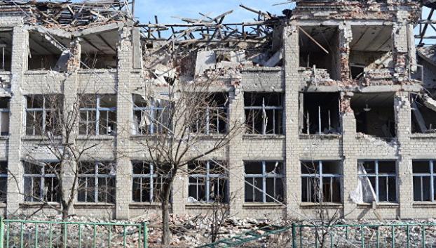 Сколько школ разрушено на Донбассе