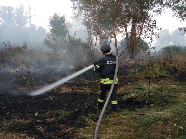 Один человек погиб и двое пострадали во время пожаров на Луганщине