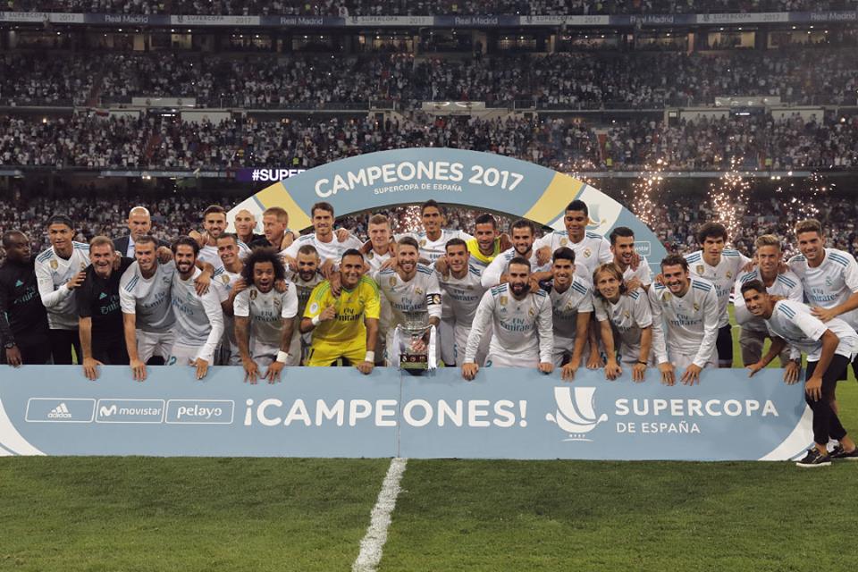 В десятый раз в истории «Реал» выиграл Суперкубок Испании