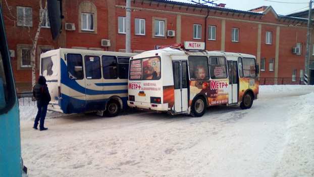 В Краматорске произошло ДТП с участием двух автобусов  