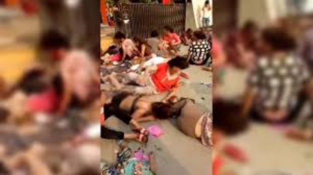 В детском саду в Китае произошел взрыв (видео содержит шокирующие кадры)