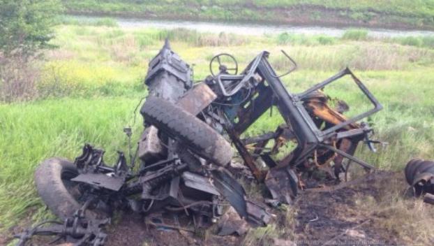 Известны подробности подрыва трактора на Донбассе