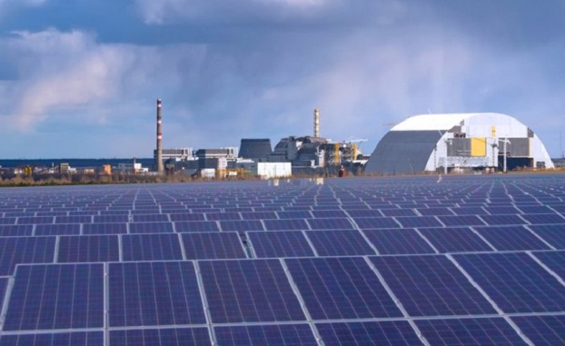 По соседству с Чернобыльской АЭС заработала солнечная электростанция