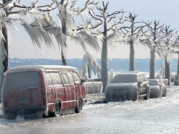 Лютые морозы сковали Восточное побережье США