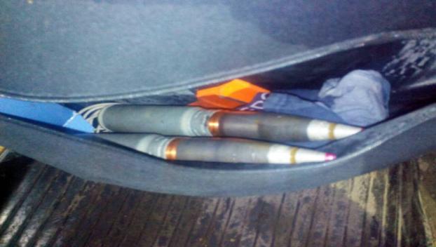 В Константиновке пьяный водитель вез осколочно-фугасные снаряды