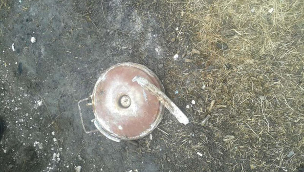 В Краматорске при строительстве детской площадки нашли мину