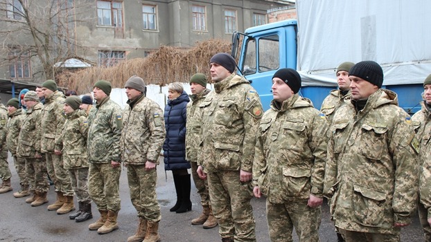 Военнослужащих Дружковки поздравили с Днем Вооруженных сил