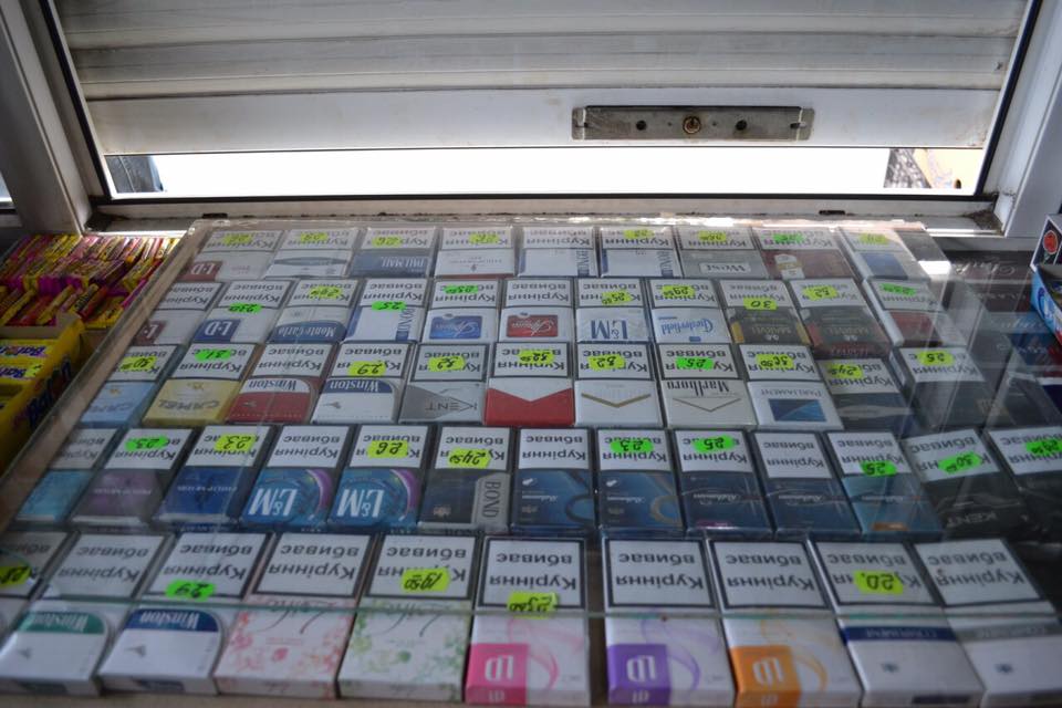 Полицейские Константиновки сказали «нет» контрафактным сигаретам