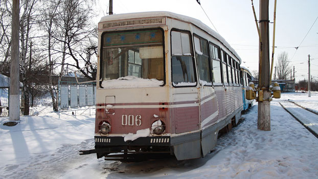 Где принимают трамвайные троллеи Константиновки