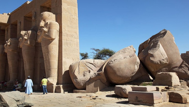 В столице Египта обнаружили четырёхтоннную статую  Рамзеса Второго 