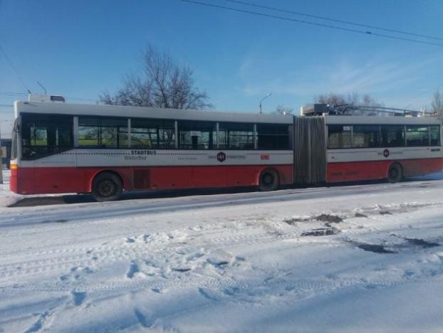 В Краматорске выставили на продажу подаренный троллейбус 