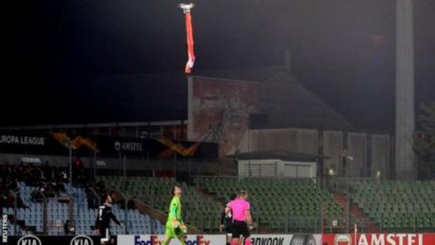 Провокация едва не сорвала матч ЛЕ УЕФА между «Дюделанжем» и «Карабахом»