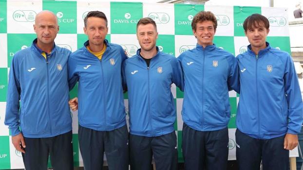 Украинские теннисисты сыграют с тайваньскими в Кубке Дэвиса