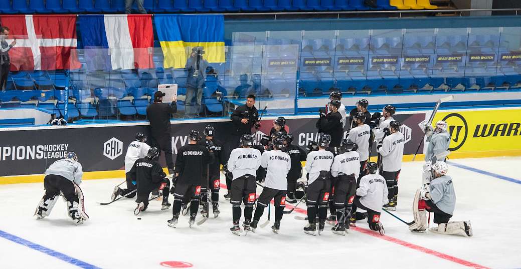 Сегодня «Донбасс» стартует в Хоккейной Лиге Чемпионов