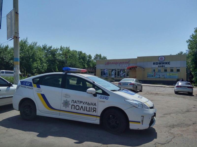 Полиция ищет того, кто «заминировал» кафе в центре Краматорска